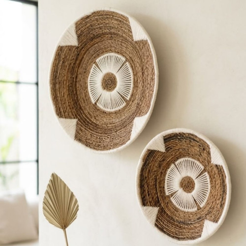 Coupelles de Bali - Jacinthe/Macramé...