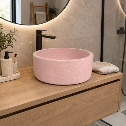 Vasque Terrazzo circulaire