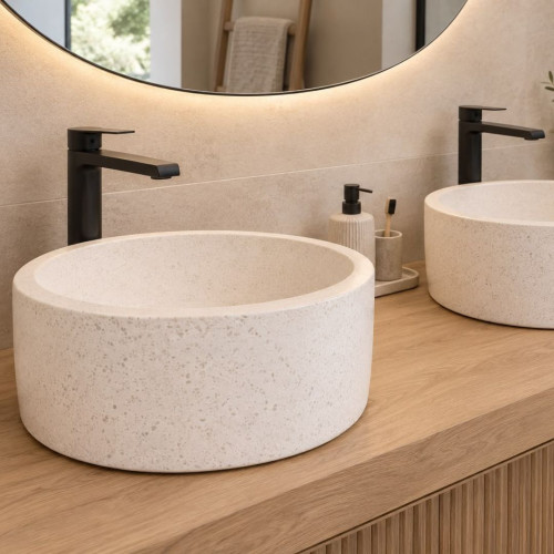 Vasque Terrazzo circulaire
