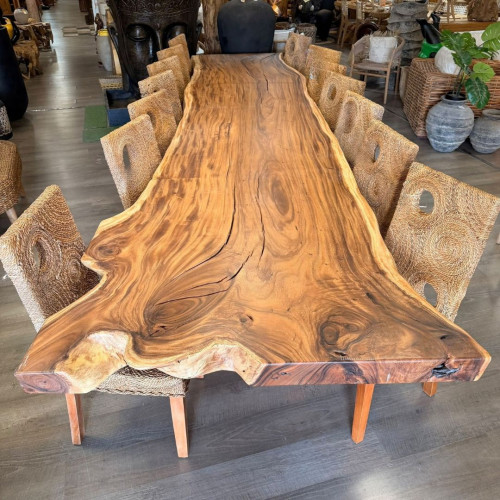 Table Suar - 4m50 x 135/97/100 cm
