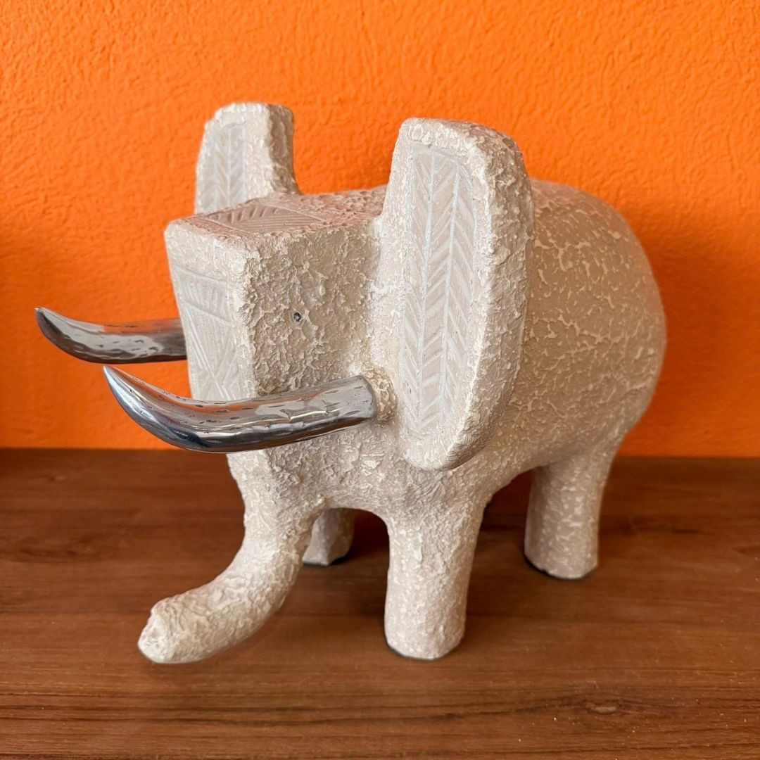 Statuette éléphant design -...