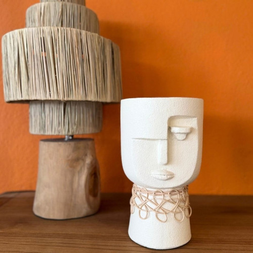 Statuette/vase design - Face art1