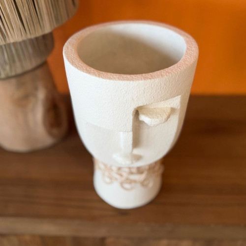 Statuette/vase design - Face art1